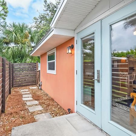Coral Cottage, Stylish Studio Suite On Canal, Walkable To Beach, Private Parking 세인트어거스틴 외부 사진