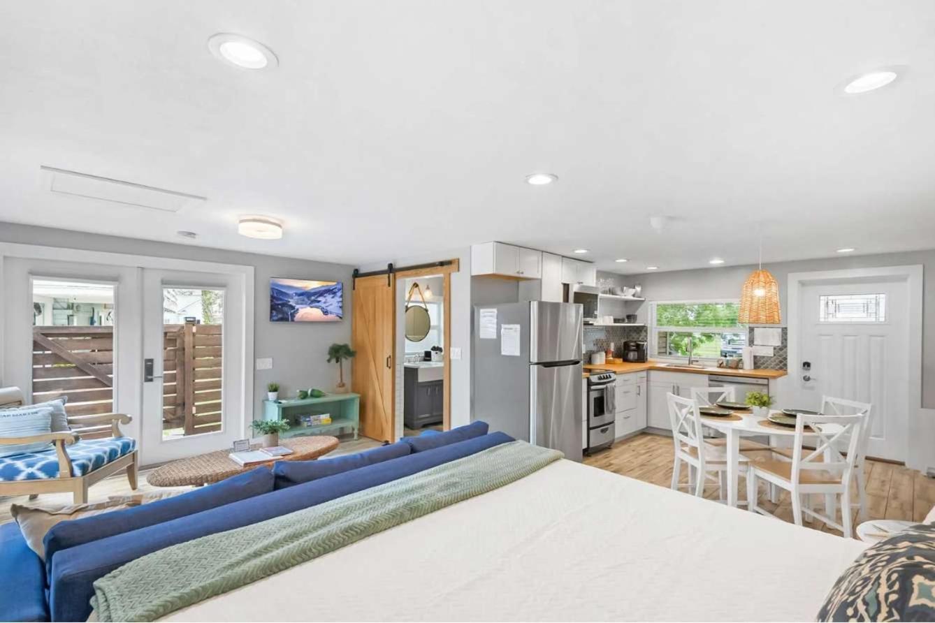 Coral Cottage, Stylish Studio Suite On Canal, Walkable To Beach, Private Parking 세인트어거스틴 외부 사진